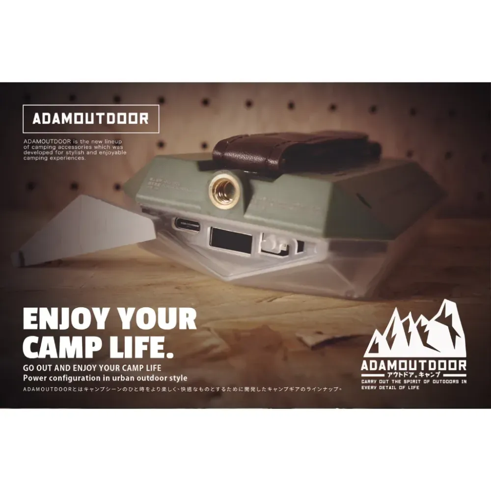 ADAMOUTDOOR|3D廣角鑽石燈/LED照明燈「EcoCAMP艾科戶外」