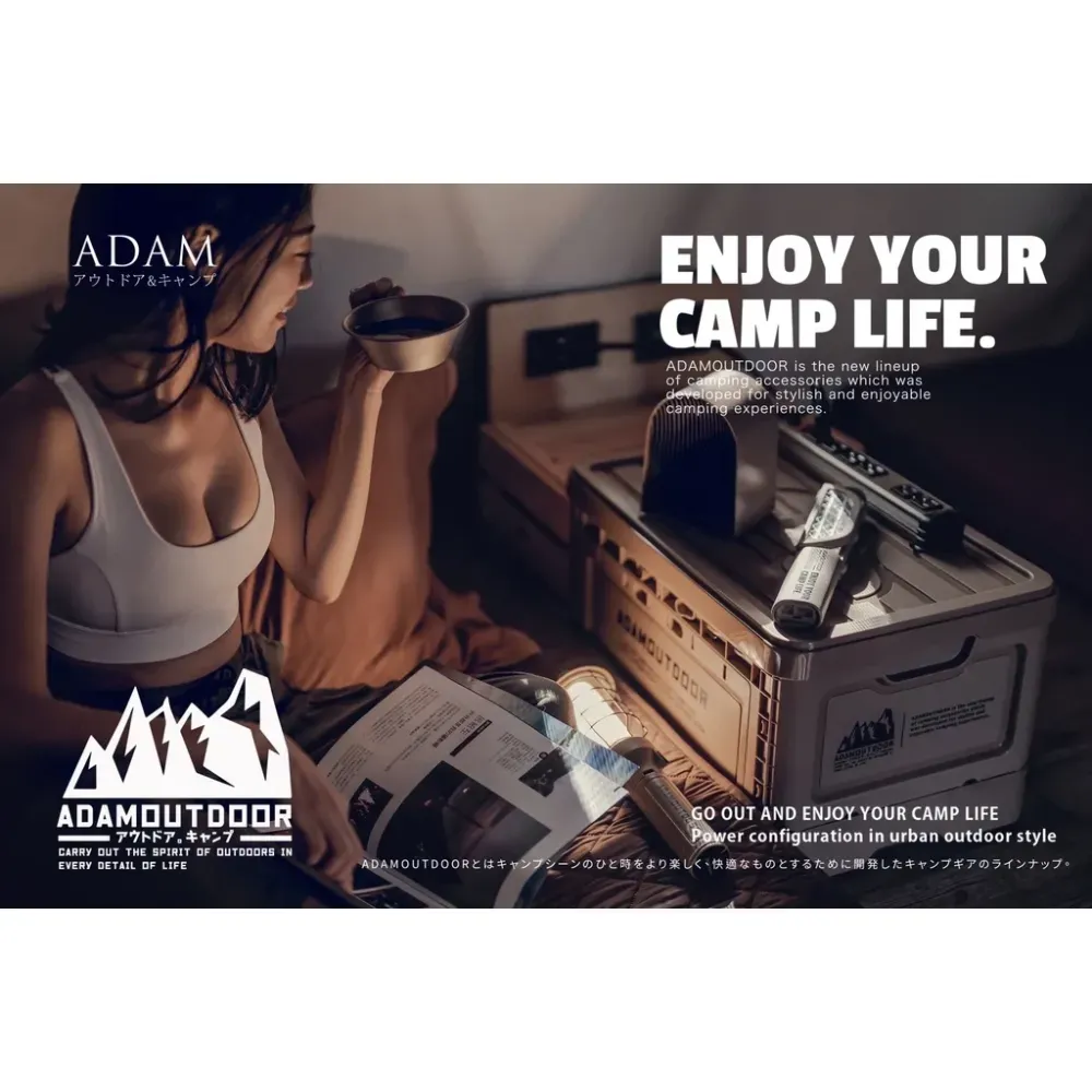 ADAMOUTDOOR|戶外陶瓷電暖爐 500W 電暖器 暖風機「EcoCAMP│艾科戶外」