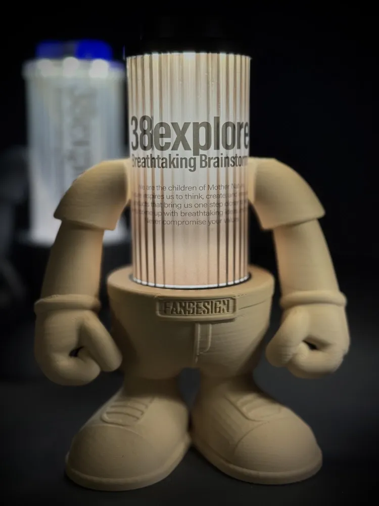 FANDESIGN 38燈小人燈座