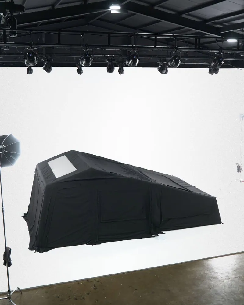 CAMVIL|Box 4P+ Air +Shelter Set|充氣帳篷|延伸前庭|大全配