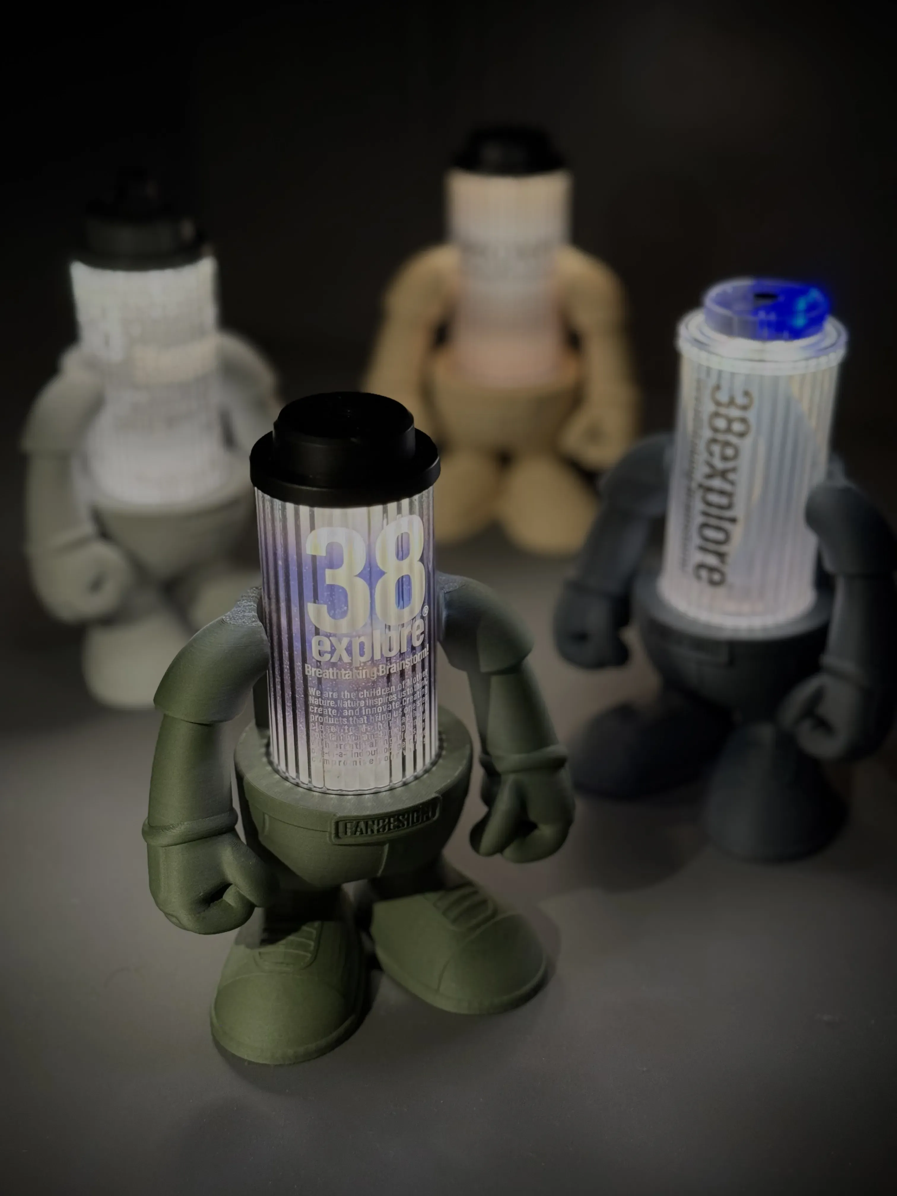 FANDESIGN 38燈小人燈座