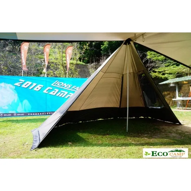 BIG LION威力屋 《頂柱》〈47雙峰帳／58雙峰帳〉專用配件／台灣製造【EcoCamp艾科戶外露營用品／桃園