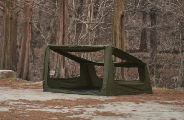 CAMVIL|Box 4P+ Air +Shelter Set|充氣帳篷|延伸前庭|大全配