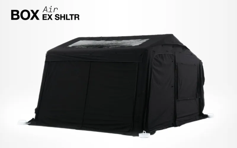 CAMVIL|Box 4P+ Air +Shelter Set|充氣帳篷|延伸前庭|大全配