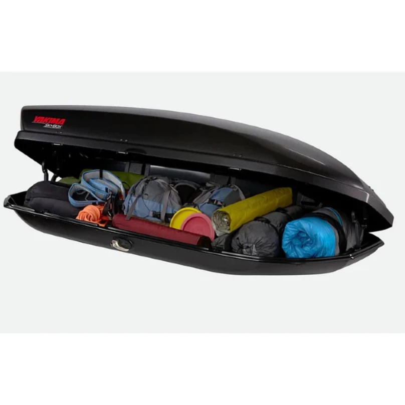 【綠色工場】YAKIMA SKYBOX 18S carbonite 510L 車頂箱 行李箱 車頂置物箱 裝備箱 漢堡
