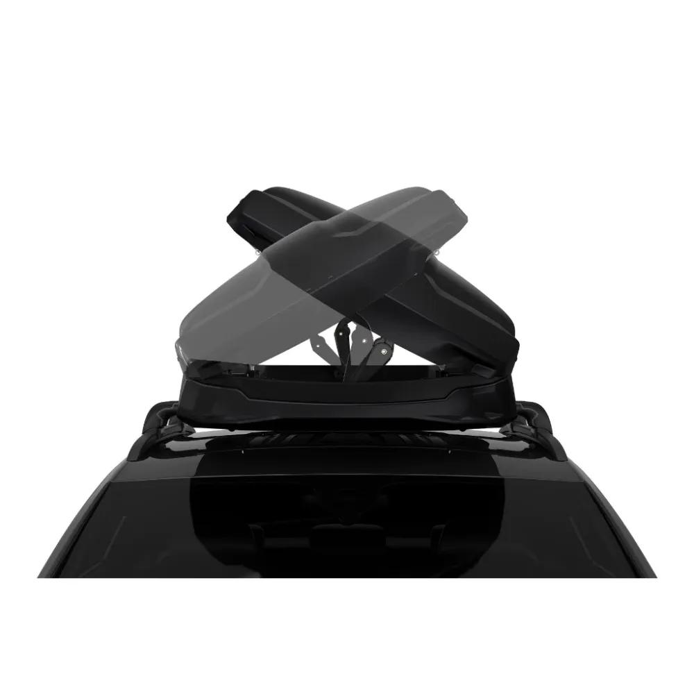 【綠色工場】Thule Vector Alpine 380L 鈦色/亮黑雙開 車頂箱 行李箱 裝備箱 車頂書包 車頂漢堡
