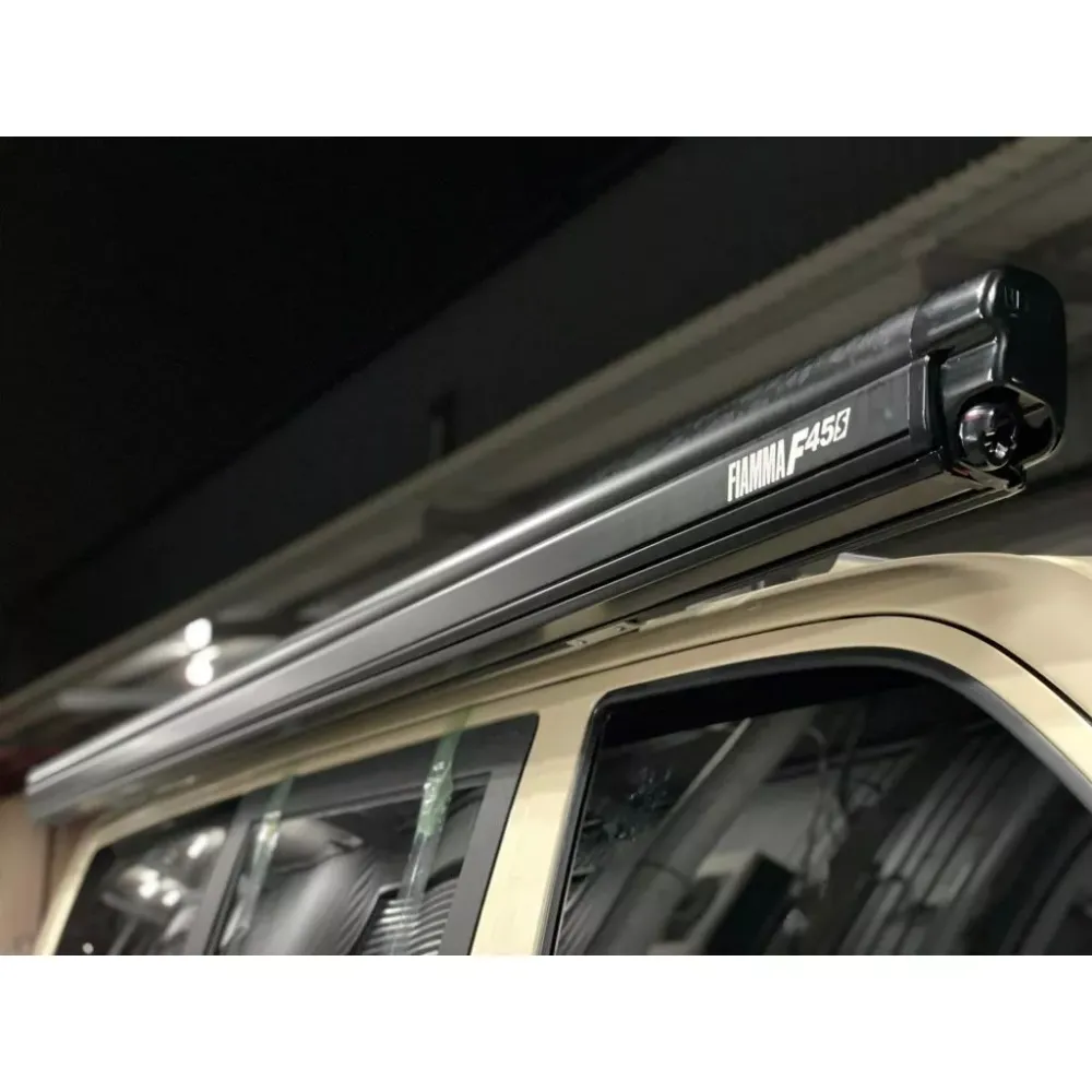 FIAMMA F45S 車邊帳 350 【綠色工場】黑色 車邊帳篷 天幕 客廳帳 遮陽帳 露營車 車頂架 帳篷