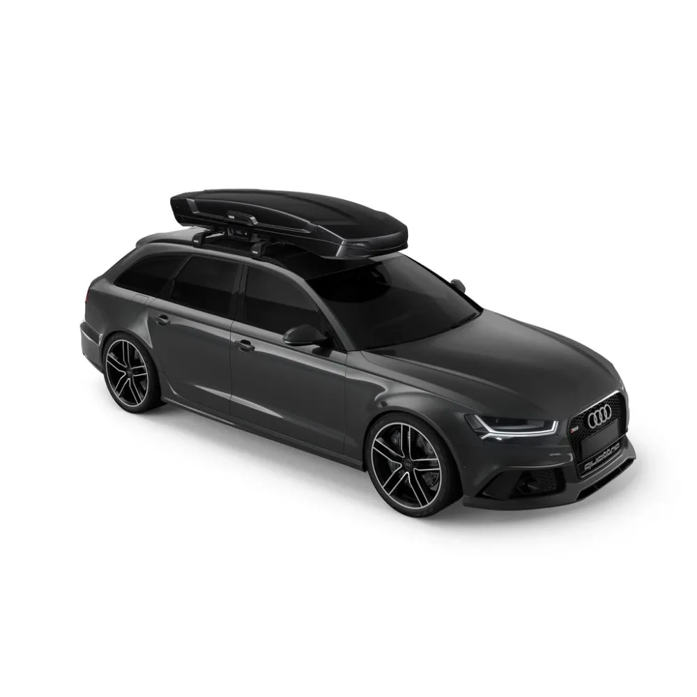 【綠色工場】Thule Vector Alpine 380L 鈦色/亮黑雙開 車頂箱 行李箱 裝備箱 車頂書包 車頂漢堡
