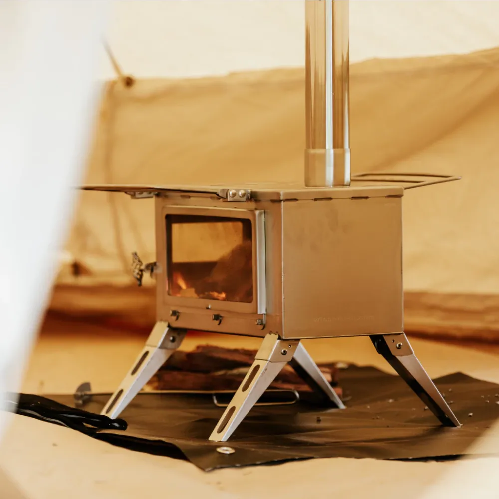 【綠色工場】WINNERWELL NOMAD VIEW STOVE 游牧人育空爐M號 柴盧 不鏽鋼火爐