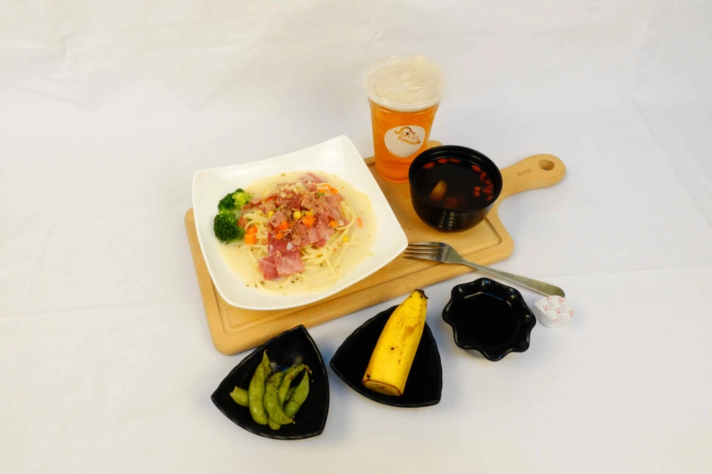 奶油培根套餐