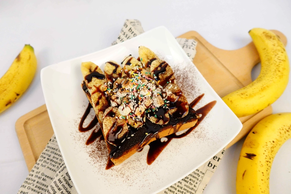 厚片吐司-山蕉巧克力