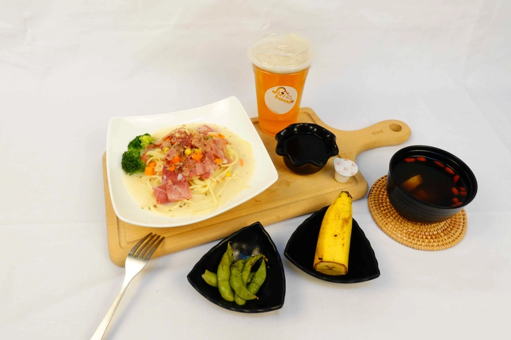 奶油培根套餐