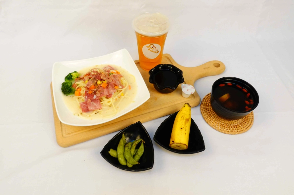 奶油培根套餐