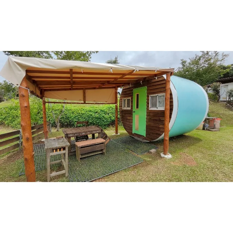 3人涵管屋大地綠
